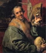 Johann Zoffany Self-portrait oil painting artist
